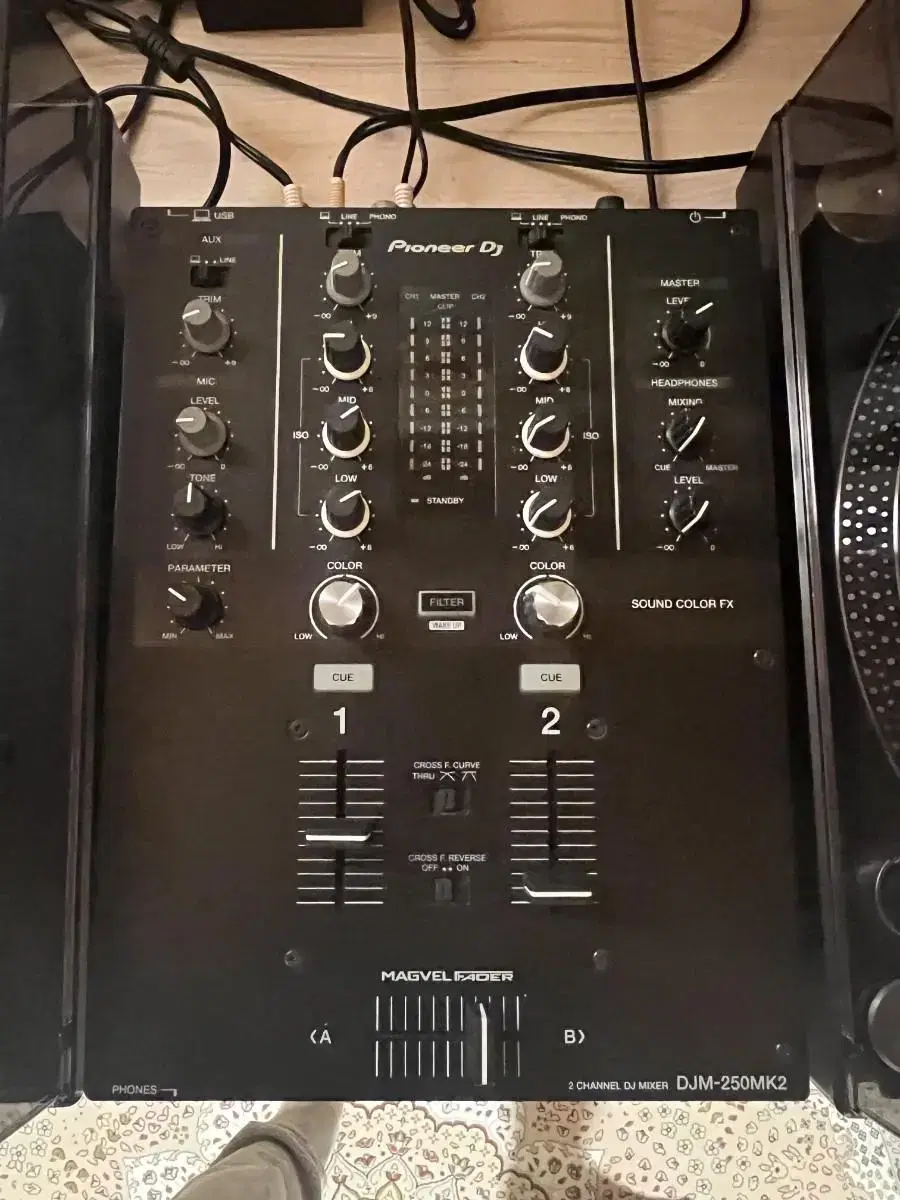 pioneer DJM-250MK2&PLX 500